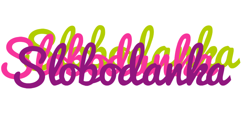 Slobodanka flowers logo