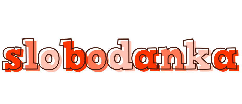 Slobodanka paint logo