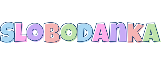 Slobodanka pastel logo