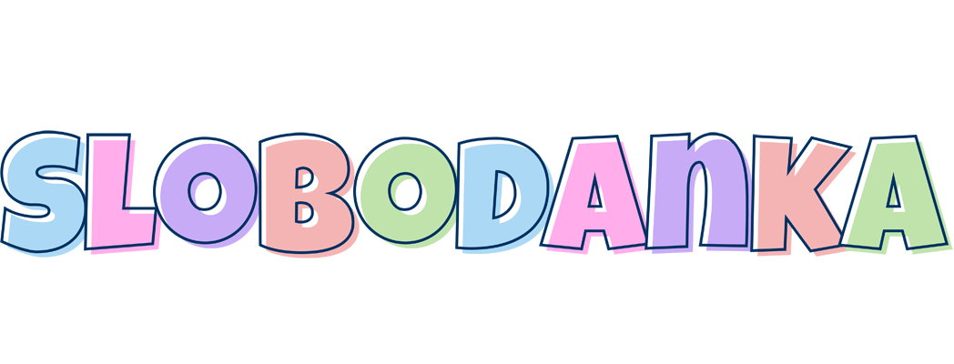 Slobodanka pastel logo