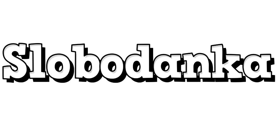 Slobodanka snowing logo