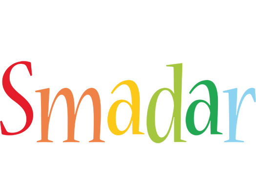 Smadar birthday logo