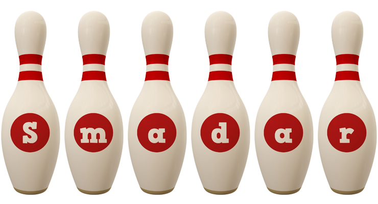 Smadar bowling-pin logo