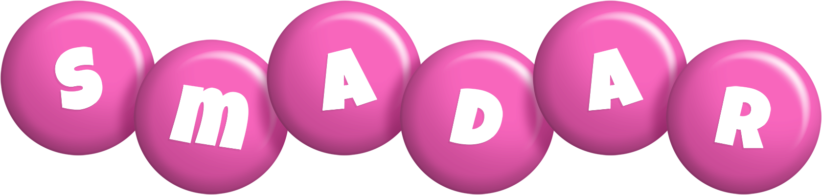 Smadar candy-pink logo