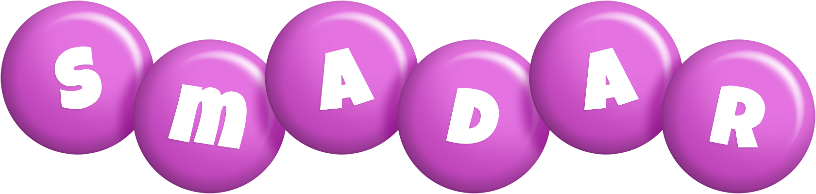 Smadar candy-purple logo