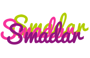 Smadar flowers logo