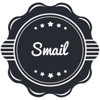 Smail badge logo