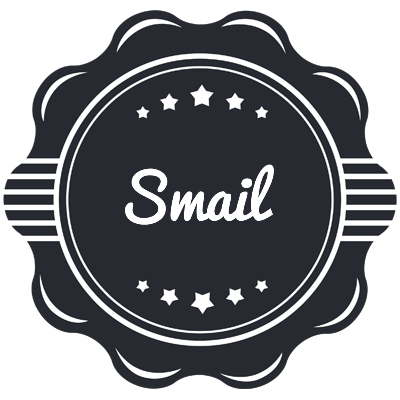 Smail badge logo