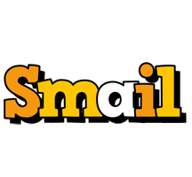 Smail cartoon logo