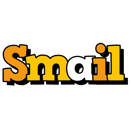 Smail cartoon logo