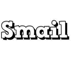 Smail snowing logo