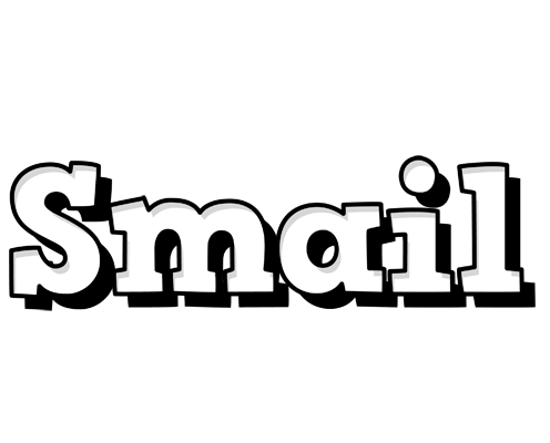 Smail snowing logo