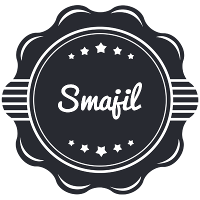 Smajil badge logo