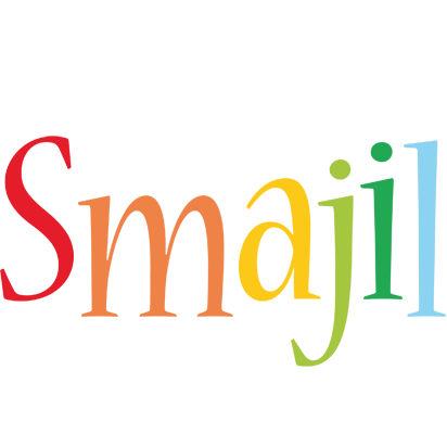 Smajil birthday logo