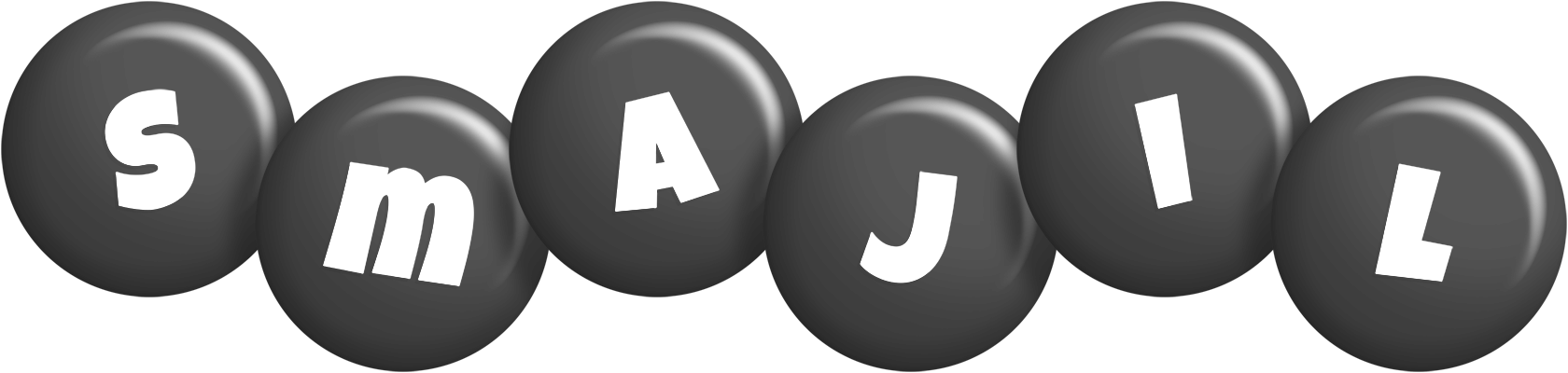 Smajil candy-black logo