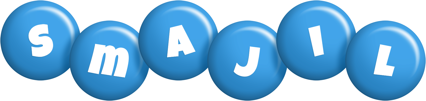Smajil candy-blue logo