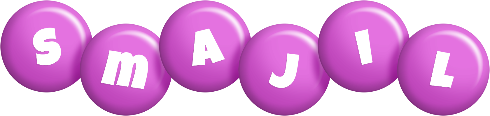 Smajil candy-purple logo