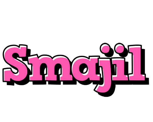 Smajil girlish logo