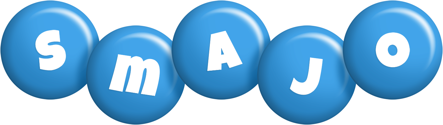 Smajo candy-blue logo