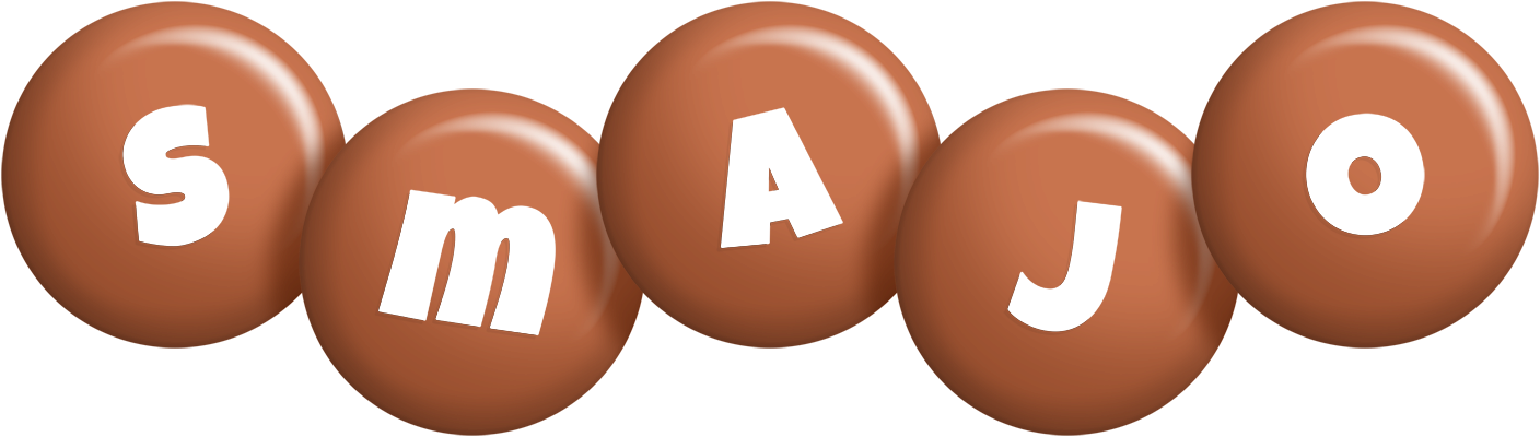 Smajo candy-brown logo