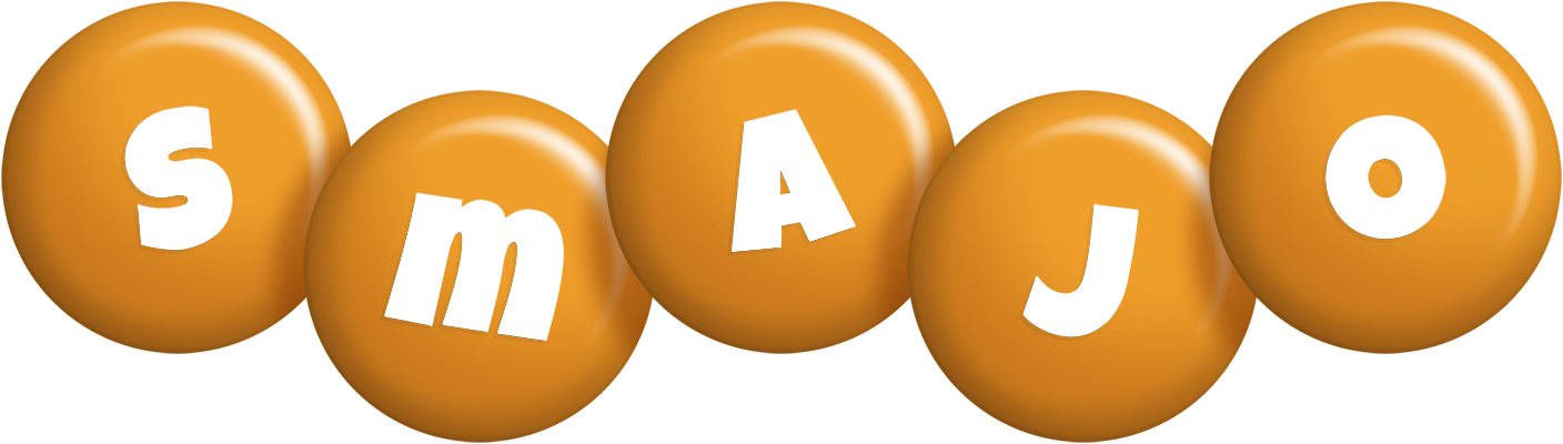 Smajo candy-orange logo