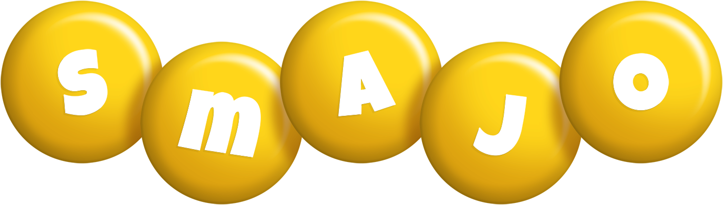 Smajo candy-yellow logo