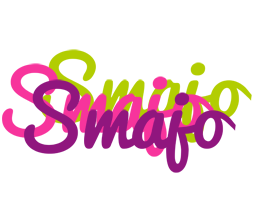 Smajo flowers logo