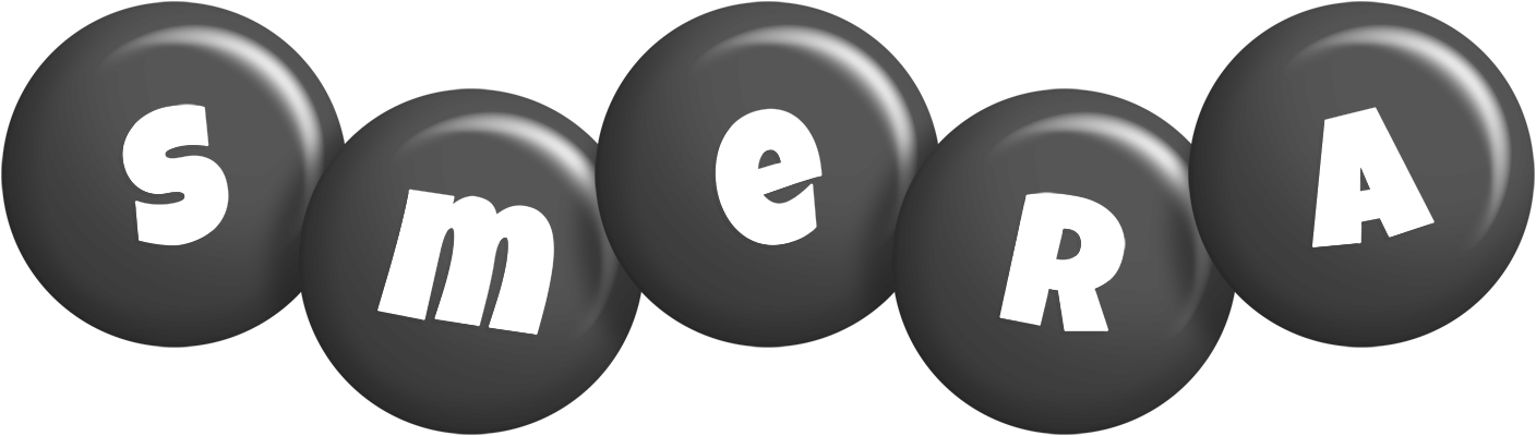 Smera candy-black logo