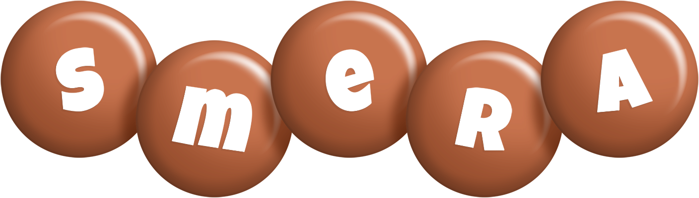 Smera candy-brown logo