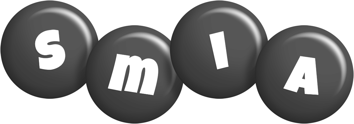 Smia candy-black logo