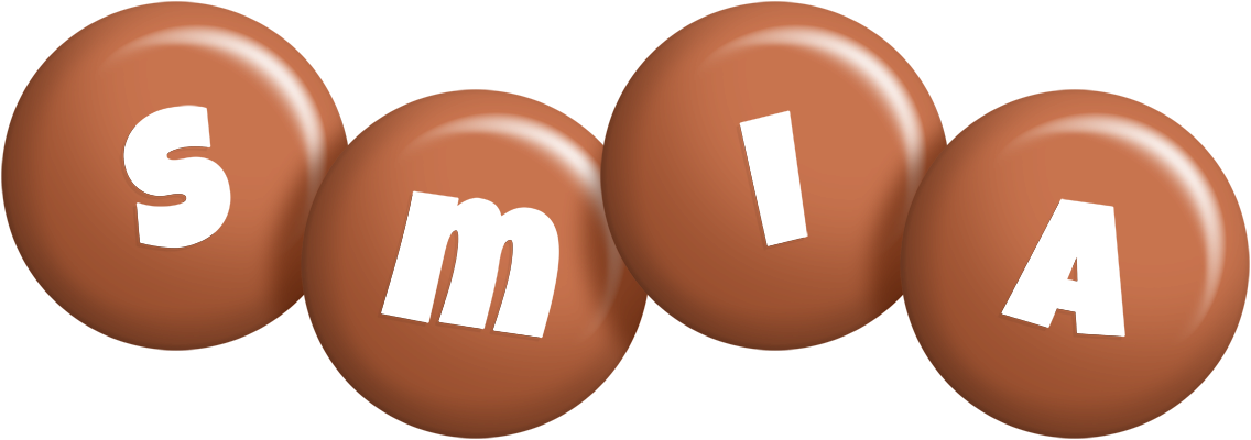 Smia candy-brown logo