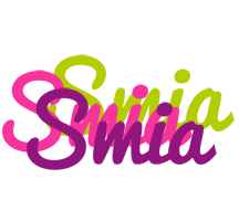 Smia flowers logo