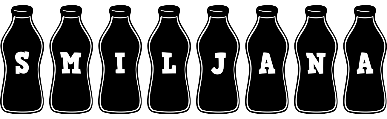 Smiljana bottle logo