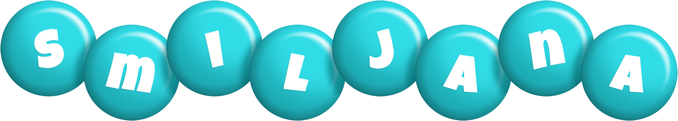Smiljana candy-azur logo