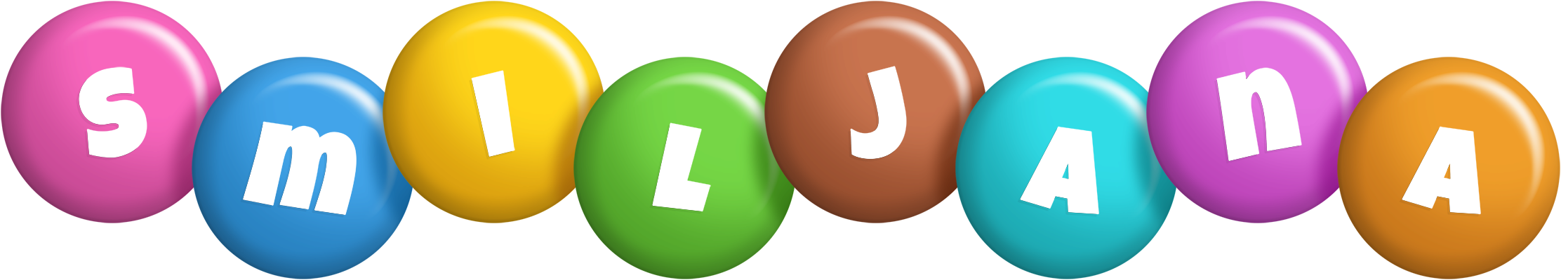 Smiljana candy logo