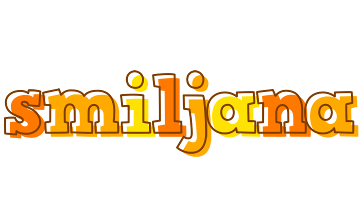 Smiljana desert logo
