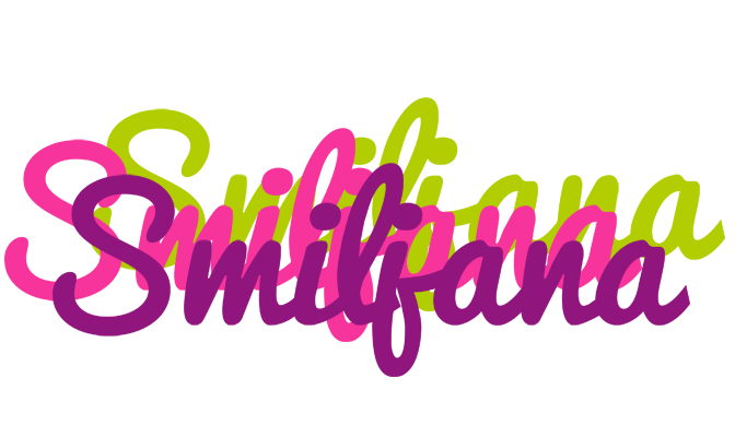 Smiljana flowers logo