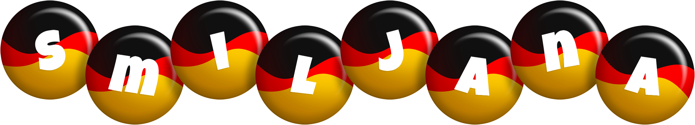 Smiljana german logo