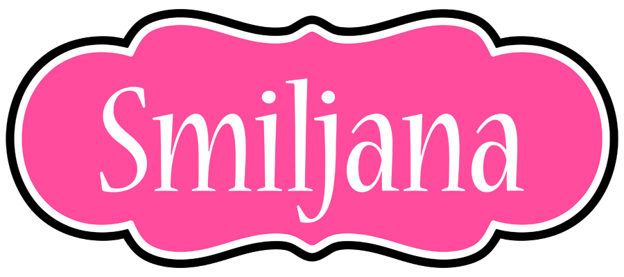 Smiljana invitation logo