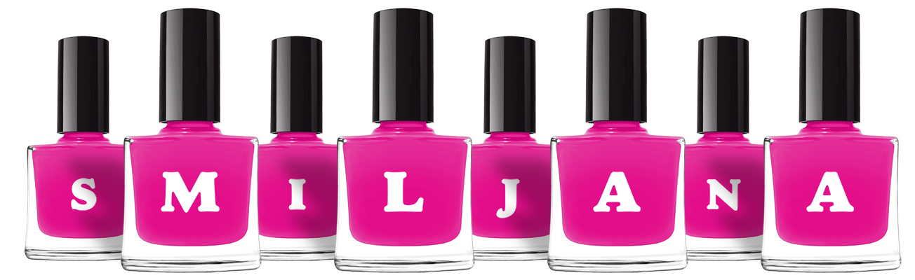 Smiljana nails logo