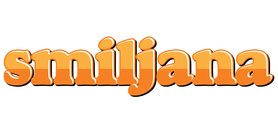 Smiljana orange logo