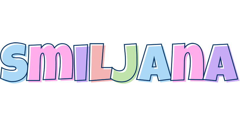 Smiljana pastel logo