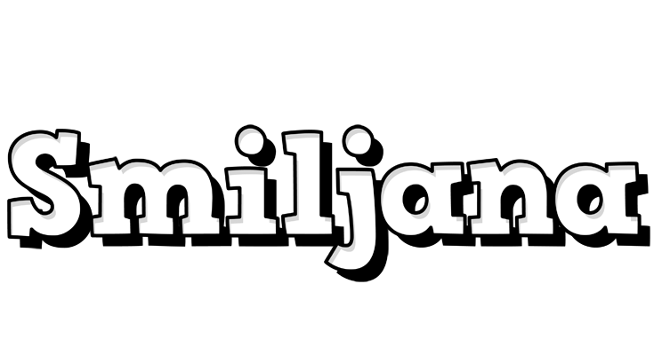 Smiljana snowing logo