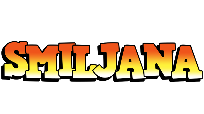Smiljana sunset logo