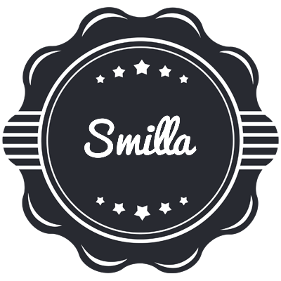Smilla badge logo
