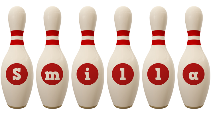 Smilla bowling-pin logo