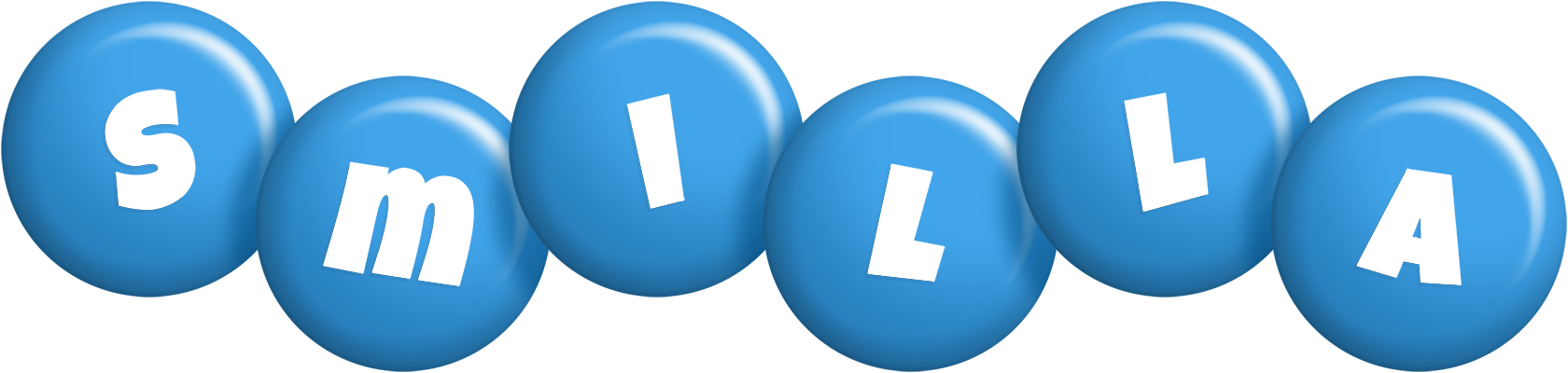 Smilla candy-blue logo