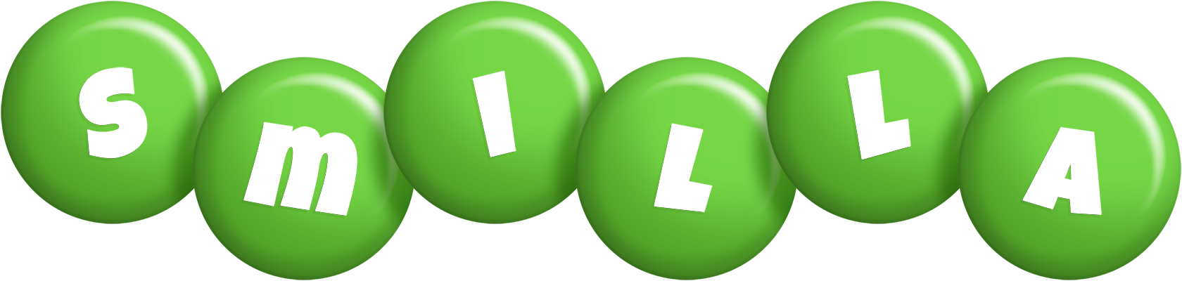 Smilla candy-green logo