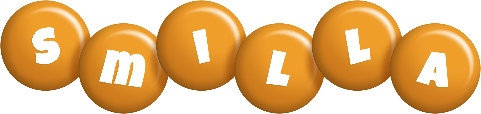 Smilla candy-orange logo