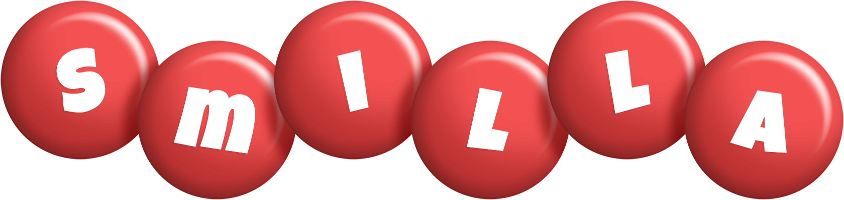 Smilla candy-red logo